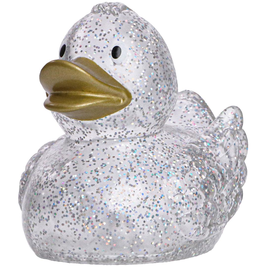 M131004 Glitter/gold - Rubber duck, wings - mbw